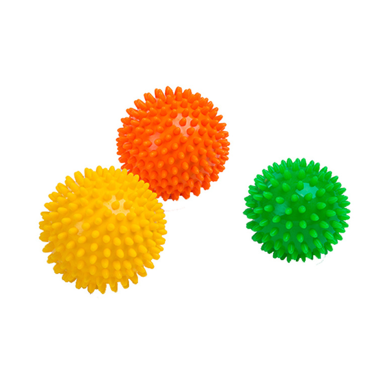 High Quality PVC Material Peanut Shape Fitness Spiky Massage Ball