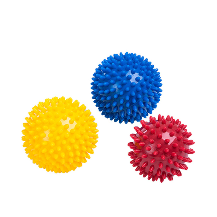 High Quality PVC Material Peanut Shape Fitness Spiky Massage Ball