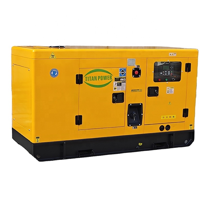 Super Silent Diesel Generator 20kw 25kw Power Portable Generator 20kva 25kva Generators Set Genset Generador