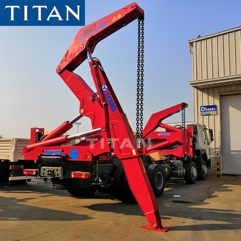 Titan 20FT Container Self Loading Side Loader Truck for Container Lift