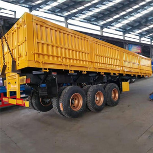 Tri Axle Side Tipper Dump Trailer for Sale with Capacity 34 Ton In Zimbabwe