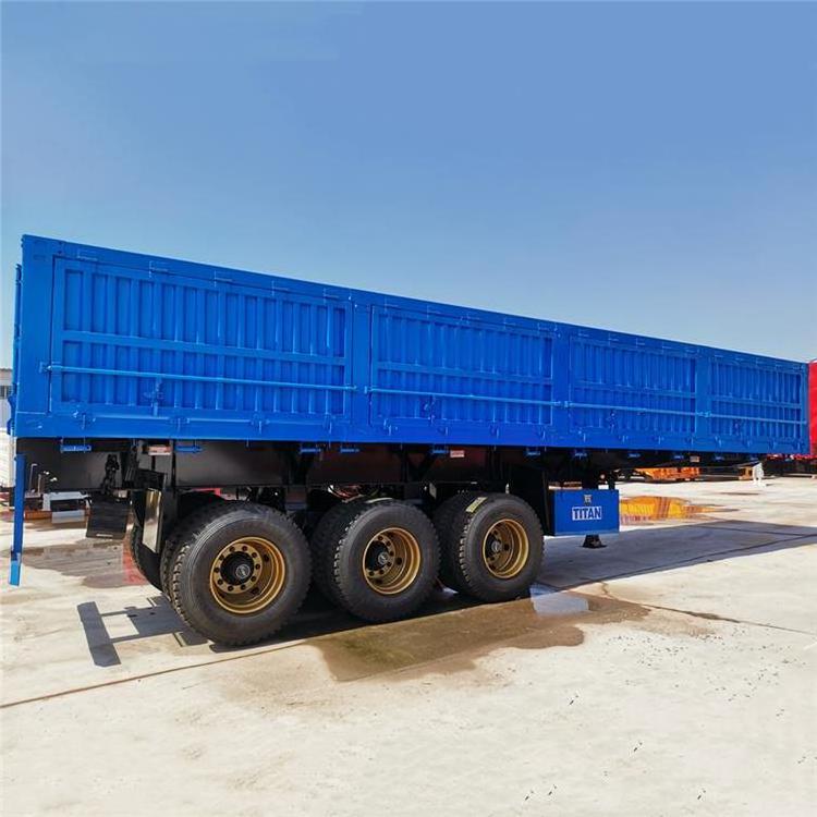 Tri Axle Side Tipper Dump Trailer for Sale with Capacity 34 Ton In Zimbabwe