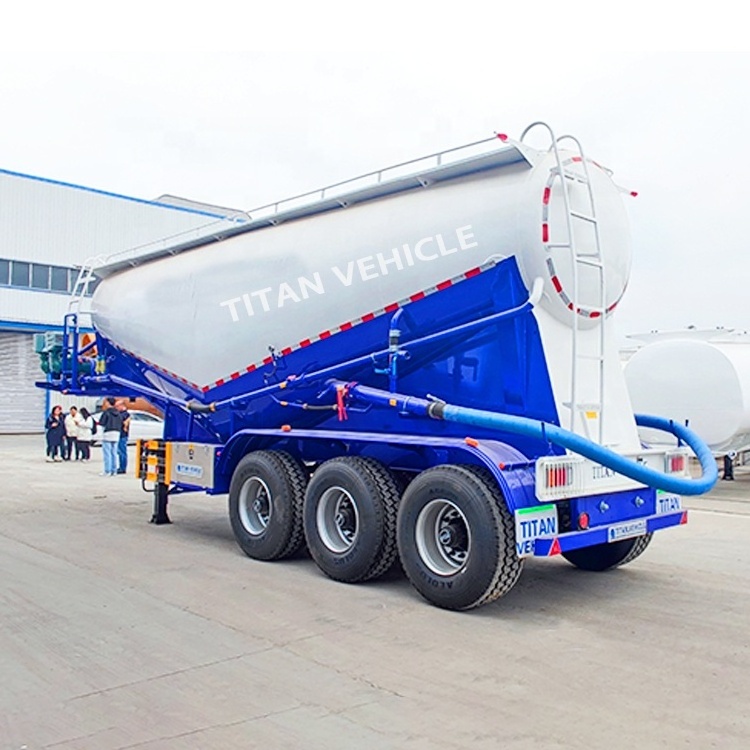 3 Axle 40 CBM Dry Bulk Cement Tanker Trailer Truck Cement Bulker for Sale