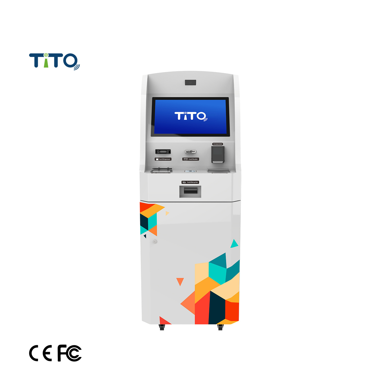 Android SIM Card vending machine telecom touchscreen kiosk dual screen sim card dispenser kiosk self service machine