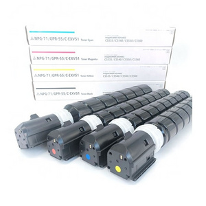 NPG-71/C-EXV51/GPR-55 Color Toner Cartridge For Canon IR C5560/5550/5540/5535 Series High Quality Japanese powder