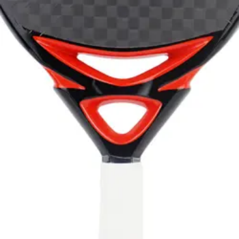 Carbon Fiber Surface Tennis Racquet with EVA Memory Flex Foam Core Custom Padel Racket