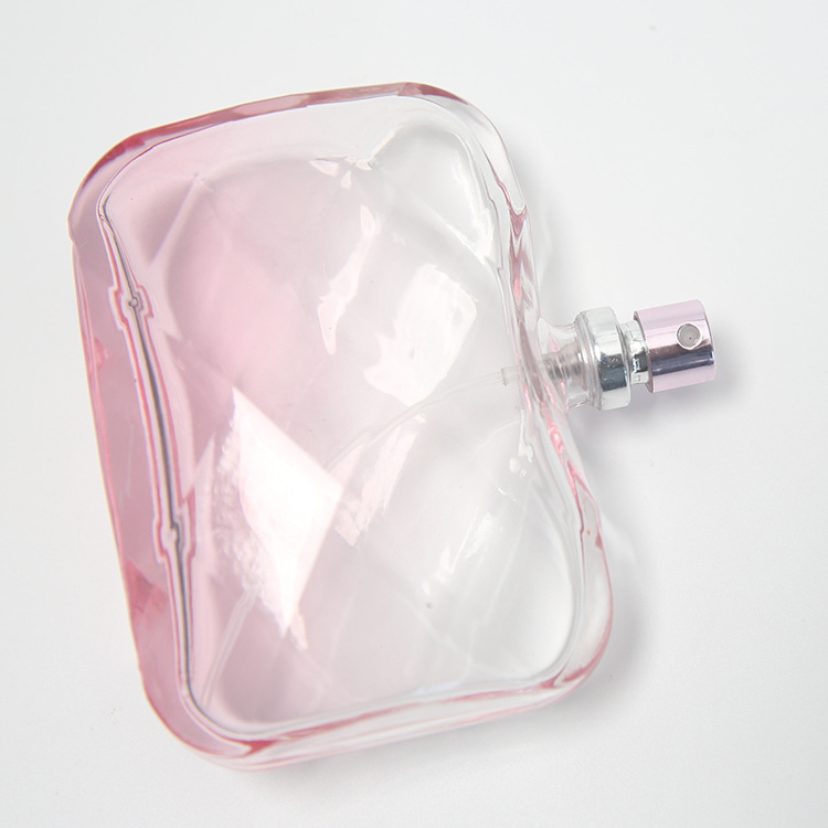 Refill Travel Bag Shaped Parfum Bottle Air Gas 100ml Pink Nice Bag Shape Pump Spray Cap Carrying Case Perfume Bottles