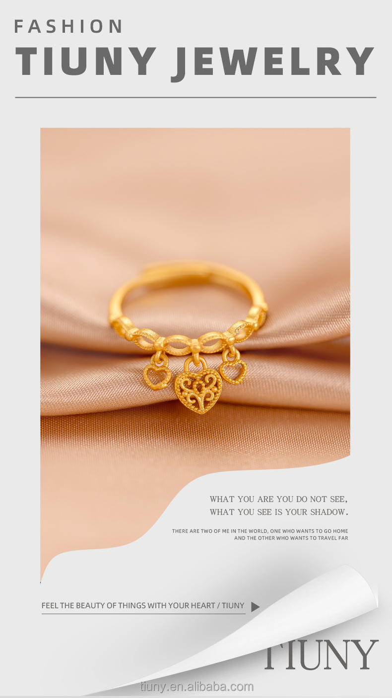 Love Lock on sale Ring Brass