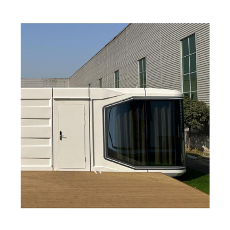 20ft/40ft luxury prefabricated house modular prefab tiny homes container apple cabin hotel casas prefabricadas houses for sale