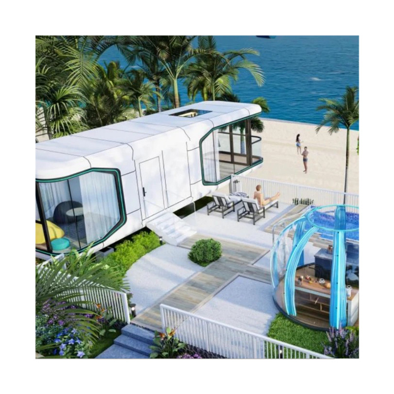 Beach house kits 3 bedrooms container homes furnished prefab homes house modular