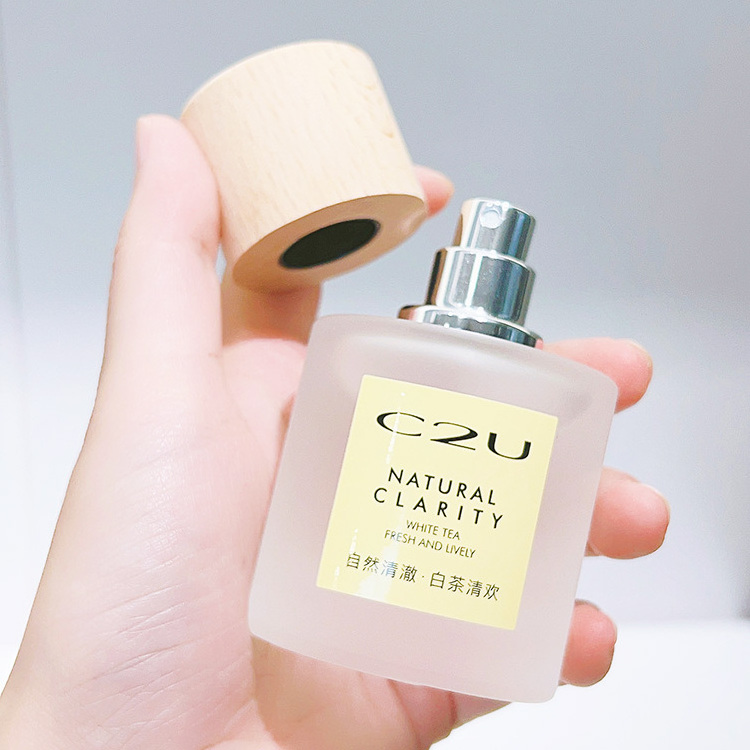 Brand Perfume Perfume 48ml White Tea Fresh and Lively Eau De Parfum Lasting Fragrance Aromatic Woody for Man and Women Spray C2U