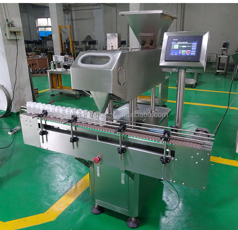 Electronic pill counter Bottle line counting machine