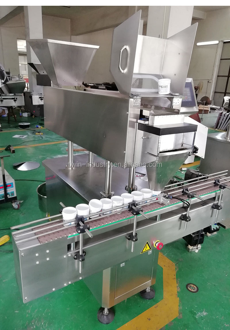 Electronic pill counter Bottle line counting machine