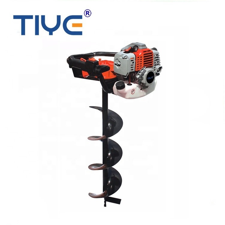 Hole digging tools tree planting machine