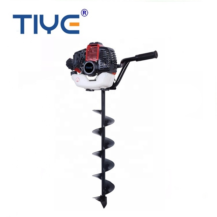 Hole digging tools tree planting machine