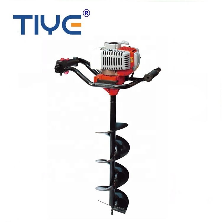 Hole digging tools tree planting machine