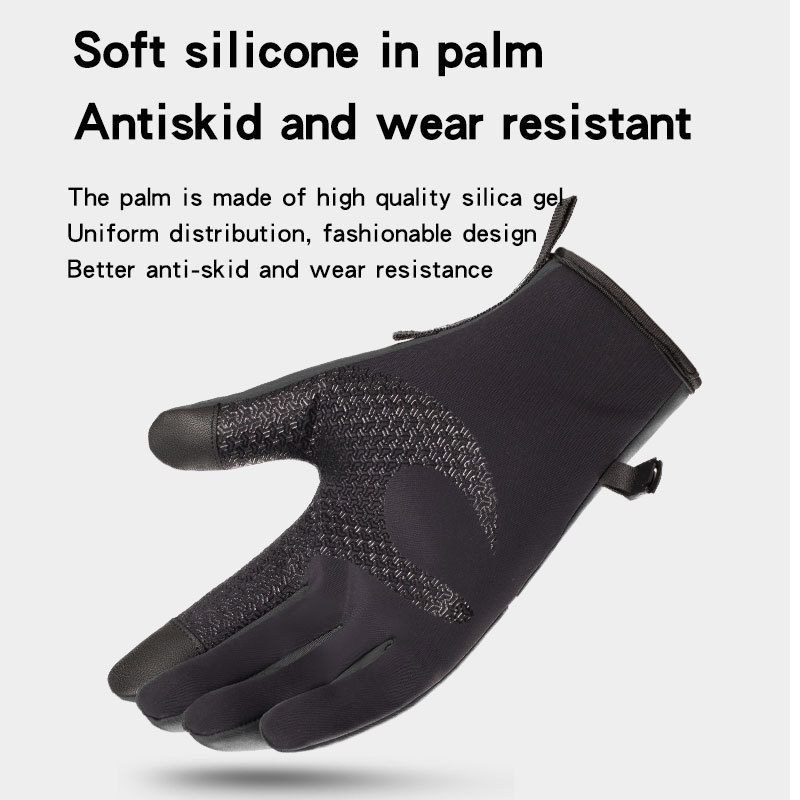 Winter Warm Touch Screen Bike Riding Gloves Water Proof Outdoor Sports Gloves