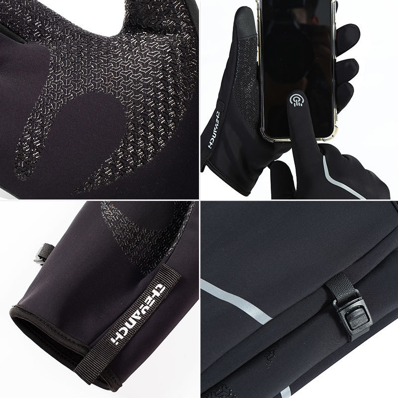 Winter Warm Touch Screen Bike Riding Gloves Water Proof Outdoor Sports Gloves