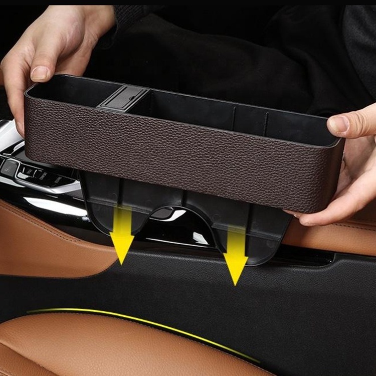 Car Storage Box Car Seat Gap Crack Receive Package Boxes Multi-function Gap Storage Box In The Car