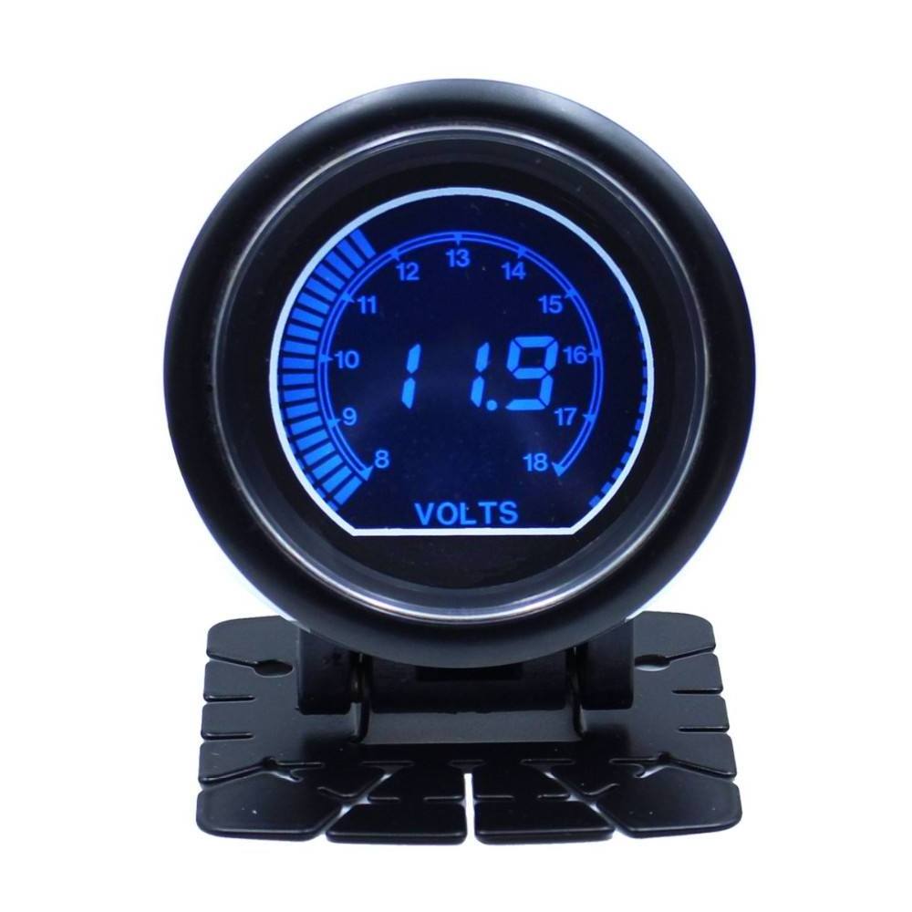 2.5 Inch LCD Digital Display AFR Air/Fuel Ratio EXT Temp EGT Turbo Boost Bar Vacuum Auto Gauge Meter