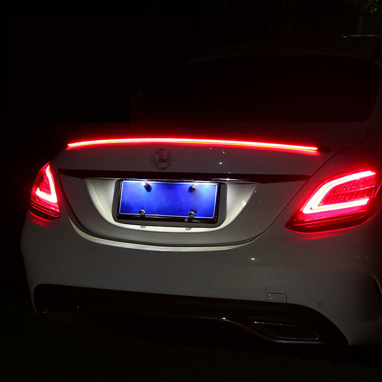 The new hot tailfin trim light is easy to install car modified universal LED lights 1.2M 1.3M