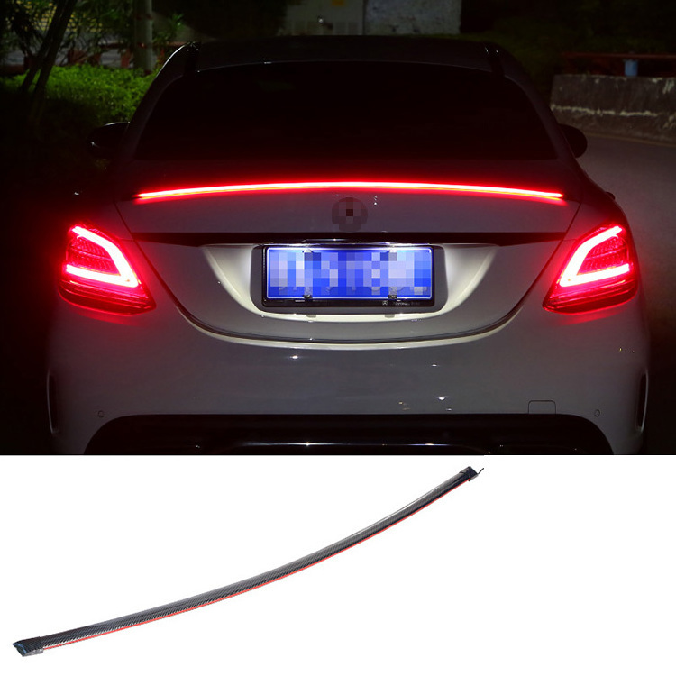 The new hot tailfin trim light is easy to install car modified universal LED lights 1.2M 1.3M