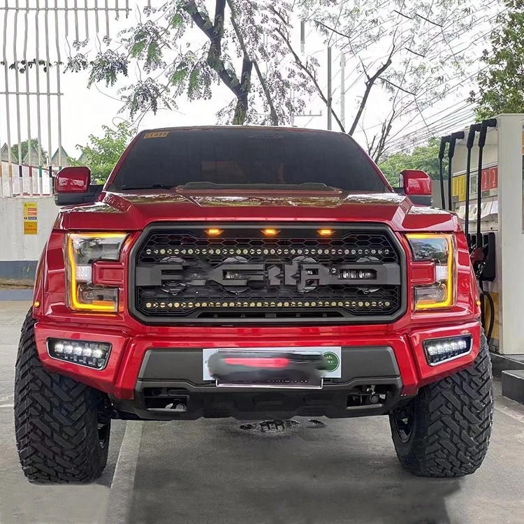 Hot Sell Body Kit New Style Auto Spare Parts Kits Body Car for Ford RANGER T6 T7 T8 Upgrade to F150 RAPTOR Sports