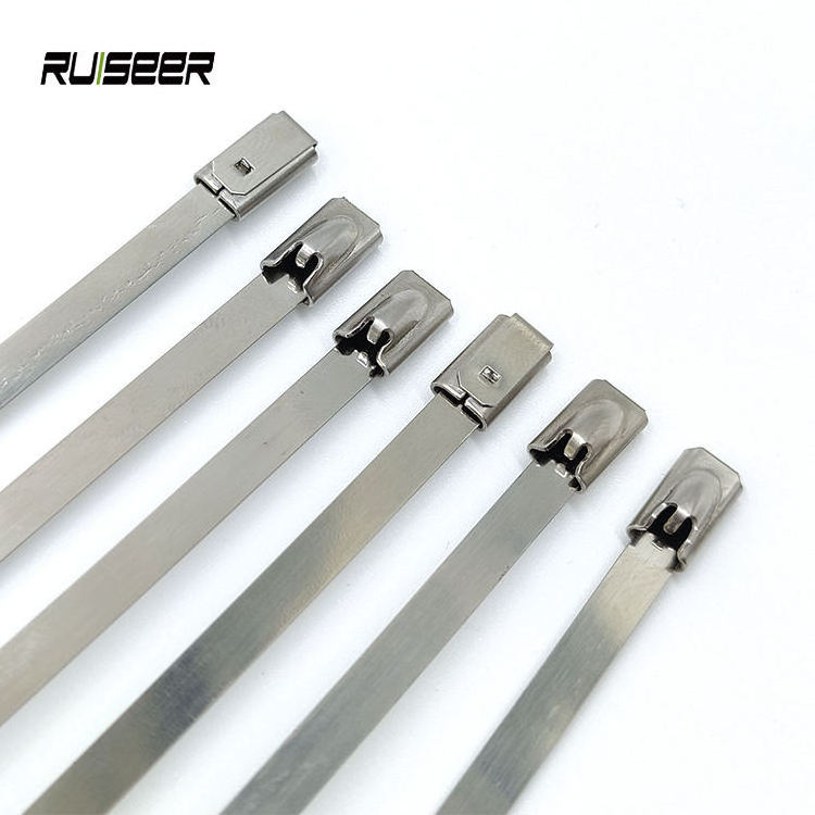 Cheap Durable Stainless Steel Lock Ties Self Locking Zip Tie Stainless Steel Cable Ties