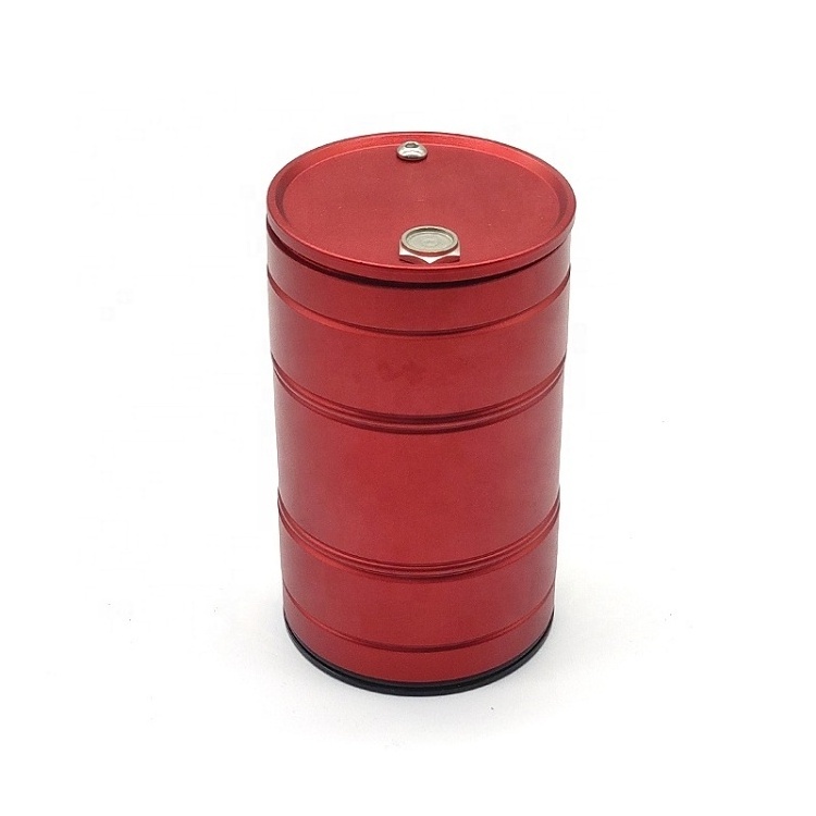 Modern cool car ashtray with lid smoking custom logo Metal Aluminum alloy cigarette ashtrays