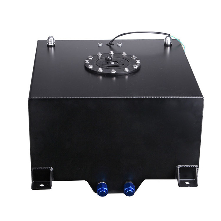 Tiypeor 40L Aluminum Fuel Cell Sensor Foam Fuel Surge Tank