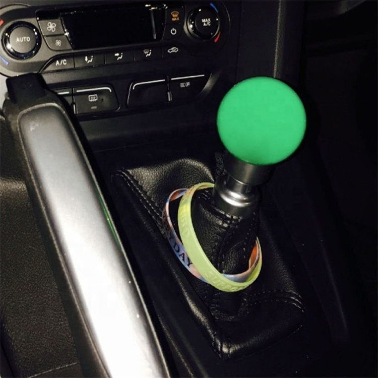 Universal Car JDM Round Cue Luminous Ball Shift Knob for Manual Automatic Vehicles 5 6 Speed gear shifter with thread adapter