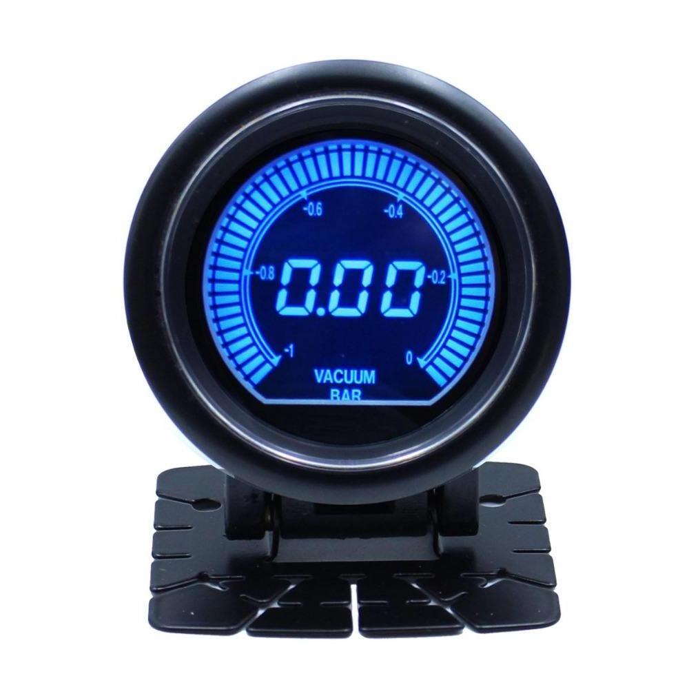 2.5inch LCD digital display vacuum auto gauge auto refit accessories dashboard