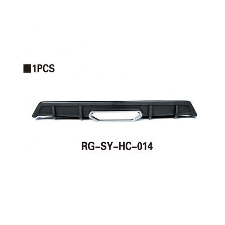 Tiypeo High Quality Automotive Rear Diffuser ABS Automotive Rear Bumper Lip Suitable for Honda Civic