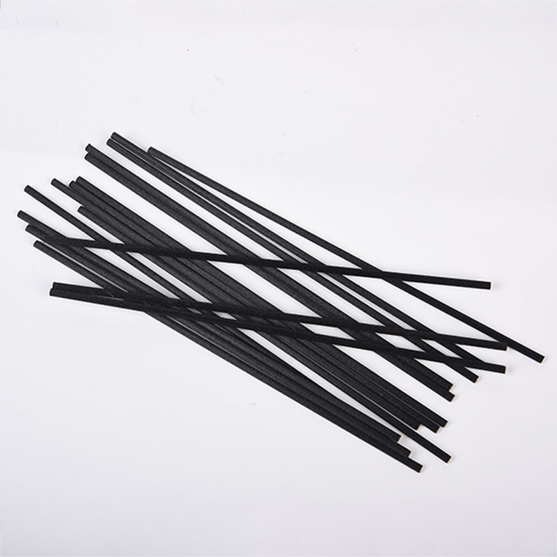 Glue Free 3mm 4mm 5mm Natural Grey Absorbent Cotton Fiber Rods Ployster Rattan Stick Reeds Diffuser Sticks For Perfume Diffuser