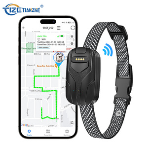 TIZE Waterproof Pet  tracker WiFi 4G Hound Gps Tracker Hunting Dog Gps Tracking Collar