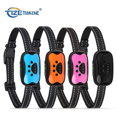 A mazon Top Seller 2023 Battery Vibration Dog No Shock Barking Collar Anti Bark Collar With Intelligent Bark Control