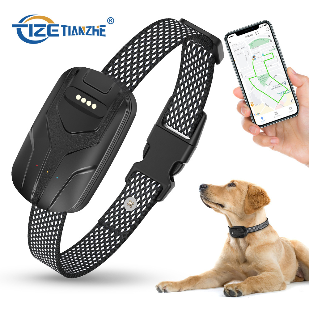 TIZE pet smart tracker gps locator tracking device pet tracker gps tracking for pet dog cat