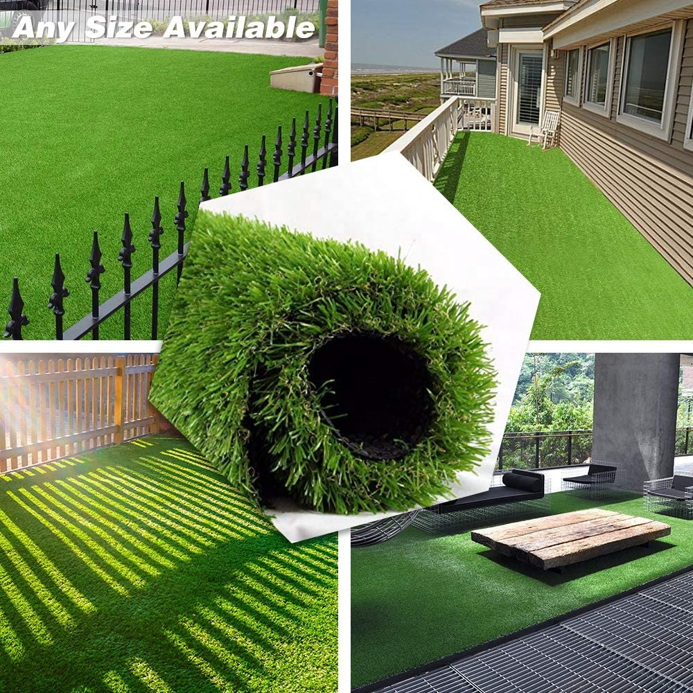 Tizen Realistic Faux Turf Rug Soccer Field Sports Flooring Lawn Artificial Grass