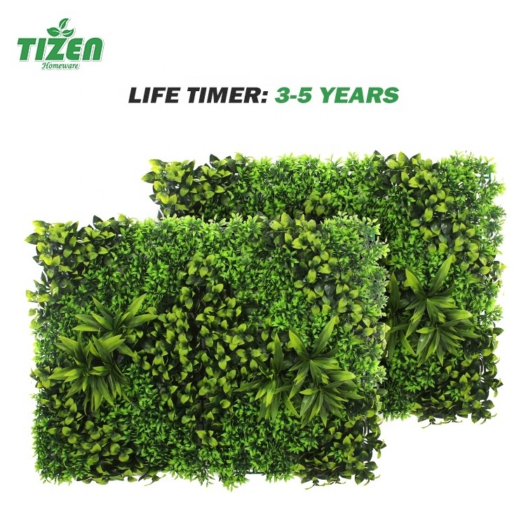 Tizen Factory Wholesale Bedroom Decor High Quality Green Grass Decoration For Indoor Plant Wall