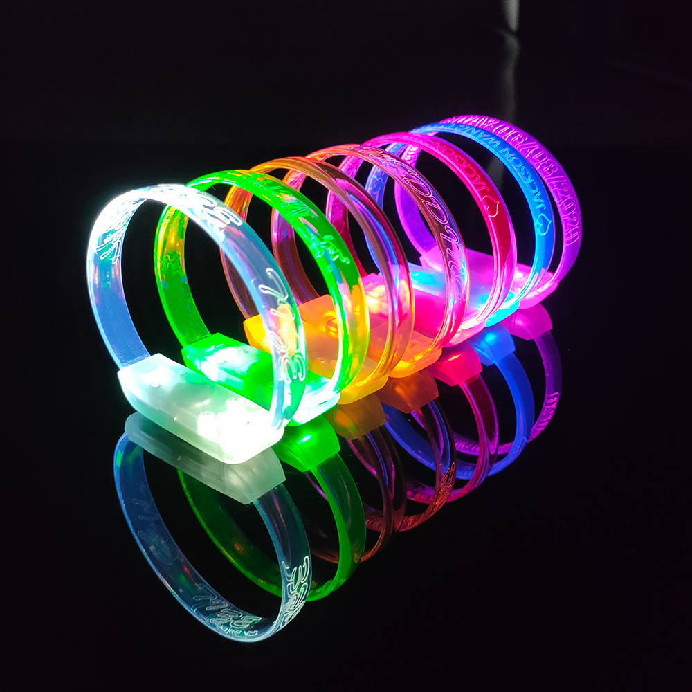 Party Decorations Glow Led Bracelet Light Up Wristband