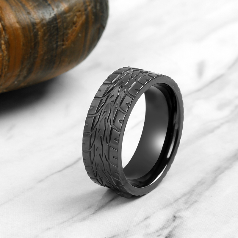 ZIRCONIUM Ring Titanium Wed Band Mens MEN'S custom Manufacturer ring tungsten carbide stainless steel black Tantalum for men