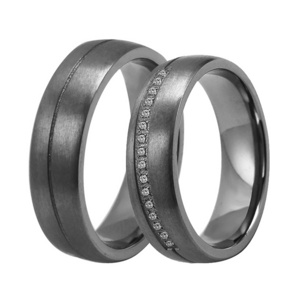 wholesale jewelry fashion jewelry couple ring set mens rings pure tantalum ring