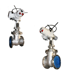 z941y-100 electric high pressure gate valve with DZW electric actuator