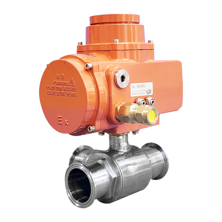 4 inch motorized electric 3 way ball valves