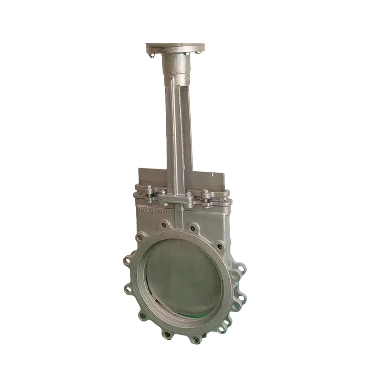 DMZ73X-10R DMZ73H-10R DMZ73F-10R cf8m stainless steel manual gas knife gate valve