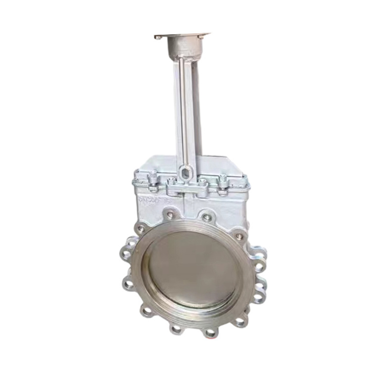 DMZ73X-10R DMZ73H-10R DMZ73F-10R cf8m stainless steel manual gas knife gate valve