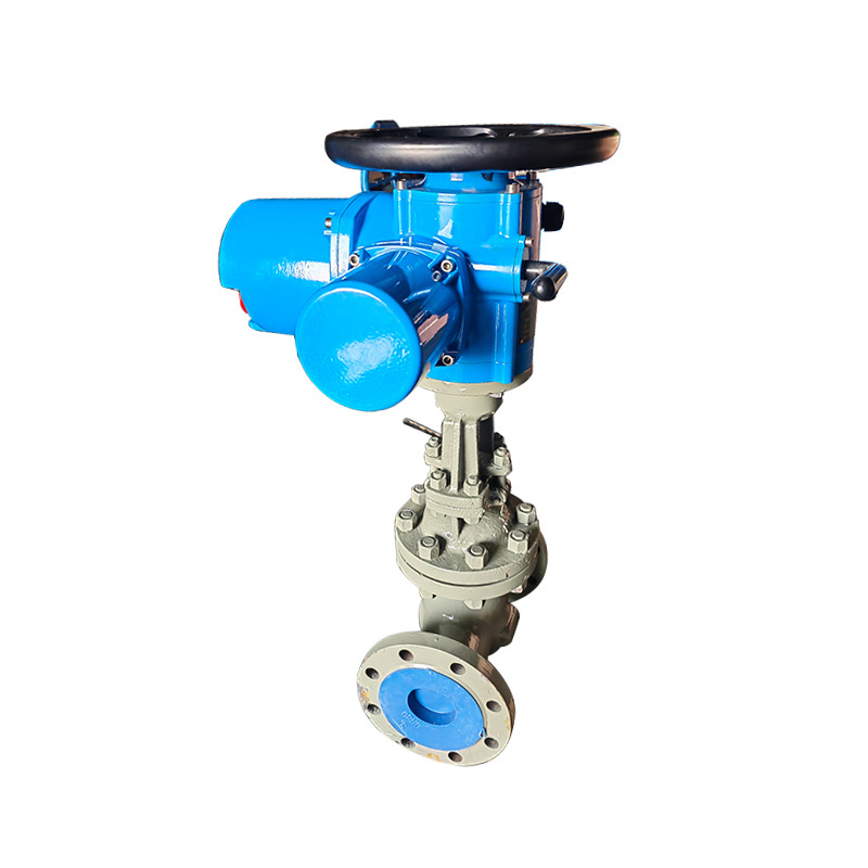 DN80 motorized actuator with gate valves industrial valve