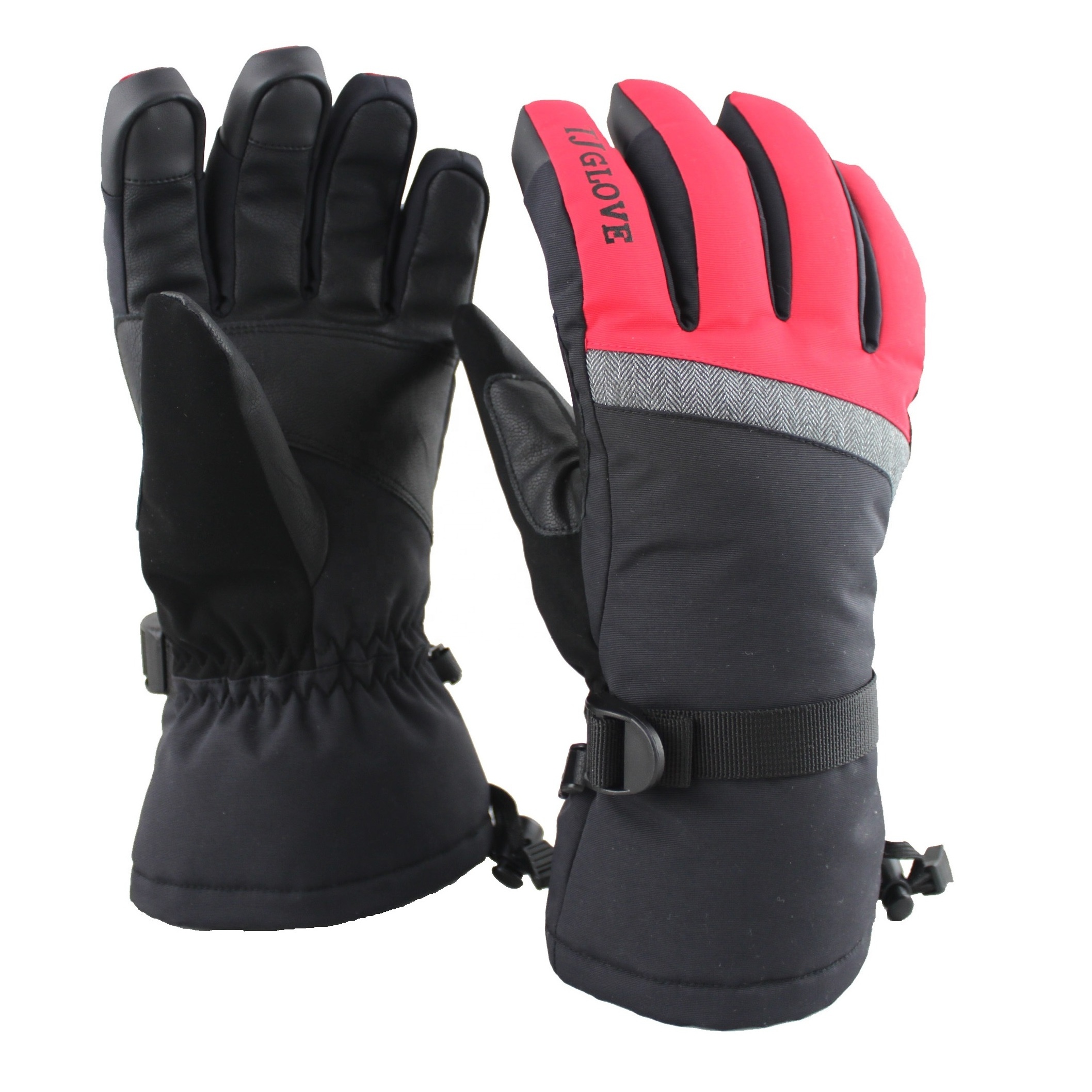 Waterproof Womens Ski Gloves Fleece Lined Snowboard Snow Riding Biking Driving Thinsulate Winter Warm Gloves