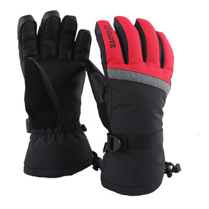 Waterproof Womens Ski Gloves Fleece Lined Snowboard Snow Riding Biking Driving Thinsulate Winter Warm Gloves