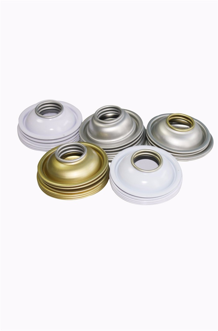 Hot Sale 52mm 57mm 60mm 65mm 70mm Plastic Water Bottles Metal Cover White Bottle Stopper Tinplate Carbon Box Caps Bottles HB T/T